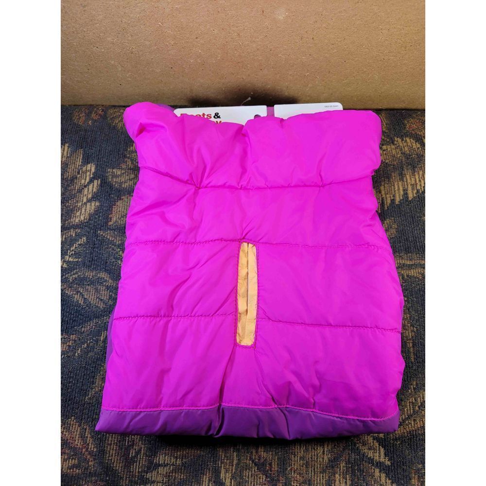 Boots & Barkley Pink, Purple, and Orange Puffer Vest- Size XL- NWT